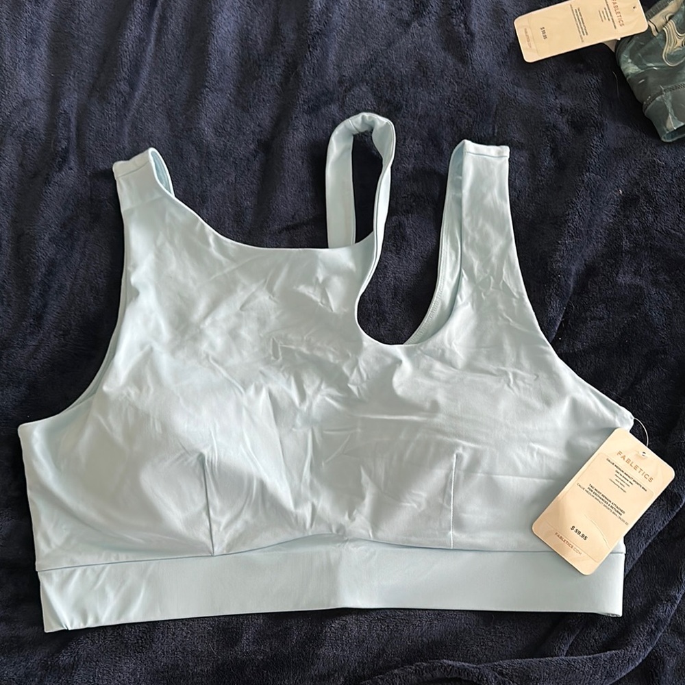 Light Blue Women's Sports Bra